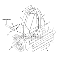 Snapper 4150 (86059) - Snapper Walk-Behind Trimmer 4150R.T. Frame