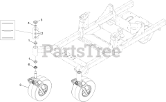 Exmark RZX921GKA604A3 - Exmark 60" Radius X-Series Zero-Turn Mower, Kawasaki FX921V (SN: 413950474 - 416150474) (Rev B) (2023)