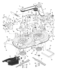 Murray 40538A - Murray 40" Lawn Tractor (1997)