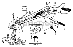 Troy-Bilt 12055 - Troy-Bilt Horse Rear-Tine Tiller (SN: 120550100101 & Above)