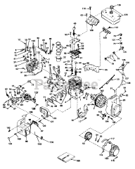 Toro 38085 (824) - Toro 24" Snow Thrower (SN: 000000001 - 000999999) (1980)
