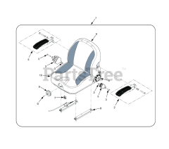 Scag STTII-61V-40BV-EFI - Scag Turf Tiger II 61" Zero-Turn Mower, 40hp Vanguard (SN: T3500001 - T3599999) STTII SUSPENSION SEAT