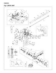 RedMax HEZ 230 S (967600701) - RedMax Edger (2014-08)