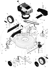 Scotts 206510x31A - Scotts 20" Walk-Behind Mower (2005)