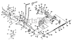 Exmark TR23KC - Exmark Turf Ranger Front Mount Mower, 23hp Kohler (SN: 440000 - 509999) (2004)