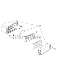MTD 5P65MU - MTD Engine 5P65MU Air Cleaner