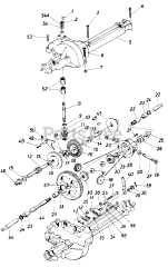 MTD 138-679-000 - MTD Lawn Tractor (1988) Single Speed Transaxle Right Hand