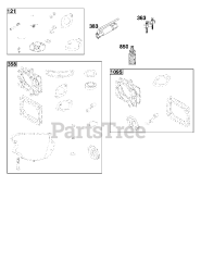 Briggs & Stratton 44C777-0001-B1 - Briggs & Stratton Vertical Engine Service Parts and Tools Group