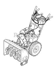 Craftsman 247.887900 (31AE5HTG799) - Craftsman Snow Thrower (2006) (Sears)