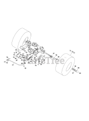 Snapper RPX 102 (2692055-00) - Snapper 102cm Lawn Tractor, 7720 Series Briggs & Stratton
