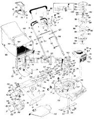 MTD 12884-7 - MTD Walk-Behind Mower (1987)
