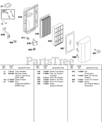 Briggs & Stratton 187437-0113-E1 - Briggs & Stratton Horizontal Engine