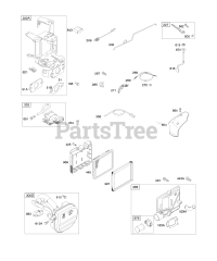 Briggs & Stratton 12Z602-0100-E1 - Briggs & Stratton Vertical Engine
