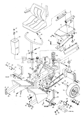 Ferris PCT 4818B - Ferris ProCut 48" Front Mount Mower, Gear Drive, 18hp Briggs & Stratton (SN: 0212 & Above)