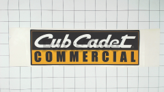 MTD 777D12966 Label - Cub Co