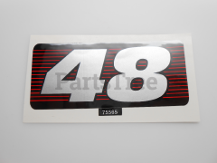 Simplicity 7075565 Use 7075565yp: Decal  48 Deck  Silver