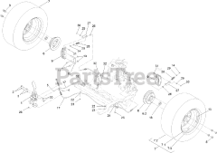 Toro 74942 (5000) - Toro 60" Z Master Zero-Turn Mower, Rear-Discharge Deck (SN: 314000001 - 314999999) (2014)