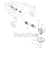 Gravely 885915 - Gravely Pro-QXT 48" Finish Mower Attachment (SN: 000101 - 000999)