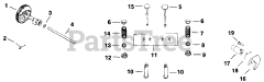 Kohler K301-4796 - Kohler K-Series Engine, Basic Version, 12hp, 9kW Camshaft And Valves 4-10-5 (TP-2097)