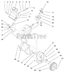Toro 38435 (CCR 3000) - Toro Snow Thrower (SN: 099000001 - 099999999) (1999)