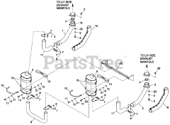 Generac QT08054KVSNA - Generac 80kW Home Standby Generator (SN: 5688357 - 5688357) (2009) Exhaust 5.4L &amp; 6.8L 0/S C5 (0G1344)
