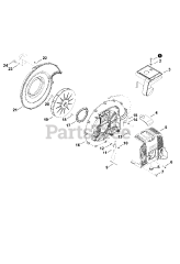 Echo PB-770 H - Echo Backpack Blower (SN: P02912001001 - P02912999999)