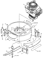Snapper R 205012 (82534) - Snapper 20" Walk-Behind Mower, 5hp