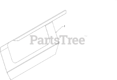 Cub Cadet 39A70066 (39A70066100) - Cub Cadet Utility Vehicle Rear Dust Panel Kit Replacement Parts