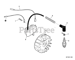 Shindaiwa SV 212 - Shindaiwa Shredder / Vacuum (SN: P02611001001 - P02611999999) Ignition