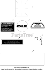 Kohler CH22-76501 - Kohler Command PRO Twin Engine, Basic Version, 22hp, 16.4kW Identification Group 12-24-115