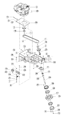 Bear Cat SG 340 - Bear Cat Stump Grinder, 340cc Honda (SN: D00001 & Above)