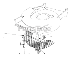 Toro 20790 - Toro Walk-Behind Mower (SN: 002000001 - 002999999) (1982) Leaf Shredder Kit Model No. 59105 (optional)