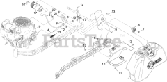 Exmark VXS750AKC48400 - Exmark 48" Vertex S-Series Stand-On Mower, Kohler EZT750 (SN: 416150475 - 417930745) (Rev A) (2024)