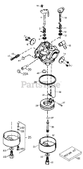Tecumseh TEC-640105 - Tecumseh Carburetor