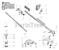 Weed Eater XT 65 - Weed Eater String Trimmer Gas Trimmer/Cutting Head &amp; Drive Shaft