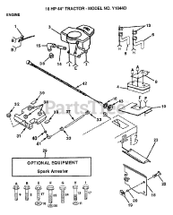 Electrolux/AYP Y 1844 D - Electrolux/AYP Lawn Tractor (1994)