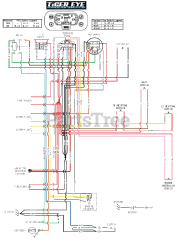 Scag STTII-61V-37BV-EFI - Scag Turf Tiger II 61" Zero-Turn Mower, 37hp Vanguard (SN: N1100001 - N1199999) Electrical Schematic - Kawasaki 25KA