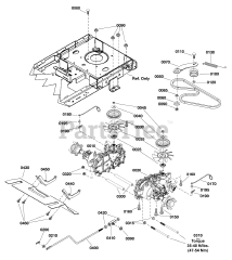 Simplicity SZT 175 (2691923-00) - Simplicity Courier 107cm Zero-Turn Mower, 7220 series Briggs & Stratton Transmission Group