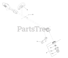 Toro 51830 T - Toro 14"/16" Flex-Force Power System 60V MAX String Trimmer (SN: 324000001 - 324999999) (2024) Cordless 60V MAX String Trimmer Assembly