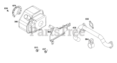 Briggs & Stratton 305442-0624-F1 - Briggs & Stratton Horizontal Engine