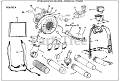 Ryobi RY 09605 - Ryobi Backpack Blower Figure A