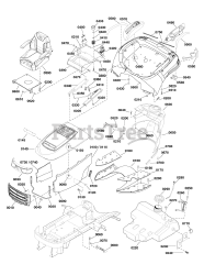 Simplicity 2691523-00 - Simplicity Legacy XL Garden Tractor, 33hp Briggs & Stratton EFI