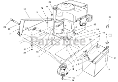 Toro 70044 (8-25) - Toro Rear-Engine Riding Mower (SN: 210000001 - 210999999) (2001)