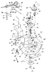 White Outdoor R-86 (136-514-190) - White Outdoor 30" Rear-Engine Riding Mower (1986)