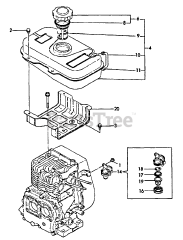 Echo WP-3000 - Echo Water Pump (SN: F0000 - F7298)