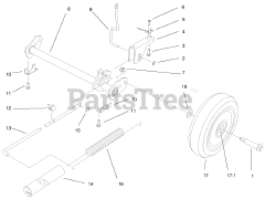 Toro 20913 - Toro 48cm Rear Bagging Walk-Behind Mower (SN: 099000001 - 099999999) (1999)
