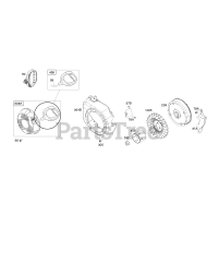 Briggs & Stratton 13D137-0023-F1 - Briggs & Stratton Horizontal Engine