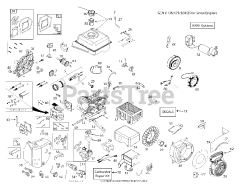 Poulan Pro PR 240 (961920067-02) - Poulan Pro Snow Thrower (2015-06) ENGINE
