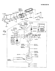 Kawasaki FB460V-ES03 - Kawasaki Engine CARBURETOR