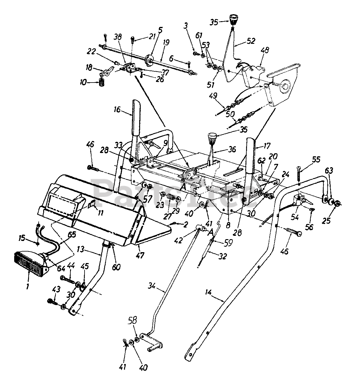 White Outdoor SB950 ST (315E756G190) White Outdoor Snow Boss Snow
